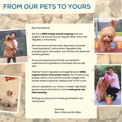 Organic Freeze-Dried Chicken Breast Dog & Cat Treats, 2-oz bag