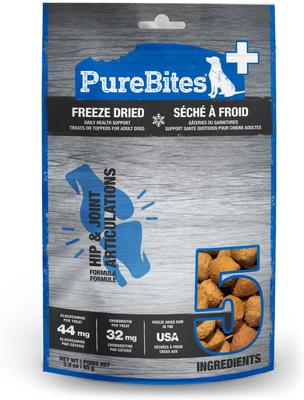 + Hip & Joint Dog Treats, 3-oz bag