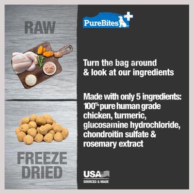 + Hip & Joint Dog Treats, 3-oz bag