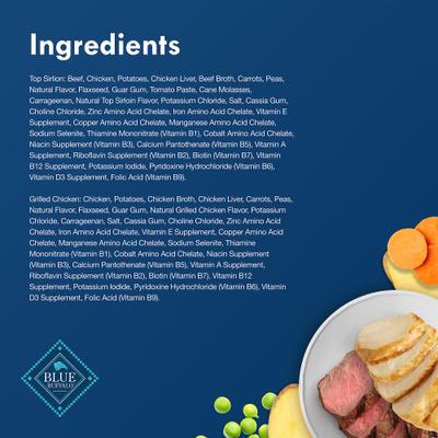 Divine Delights Pate Variety Pack Top Sirloin & Grilled Chicken Flavor Dog Food Trays, 3.5-oz, case of 12