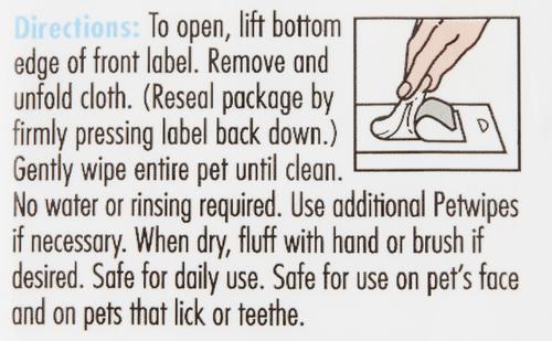 Petwipes Vanilla & Coconut Valu-Pak Dog & Cat Wipes, 60 count