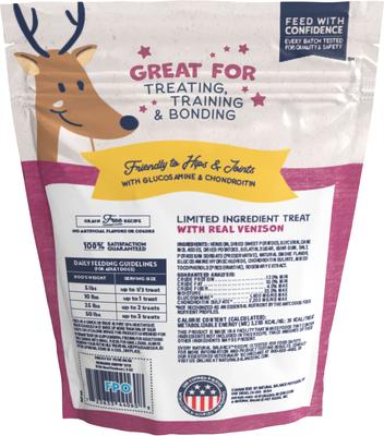 Rewards Jumpin' Stix with Real Venison Dog Treats, 10-oz bag
