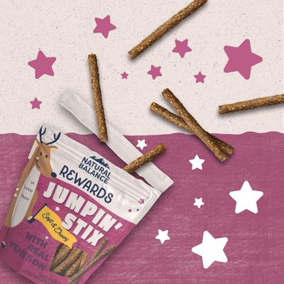 Rewards Jumpin' Stix with Real Venison Dog Treats, 10-oz bag