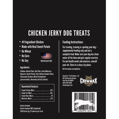 Golosinas masticables naturales de pollo seco para perros, bolsa de 5 oz
