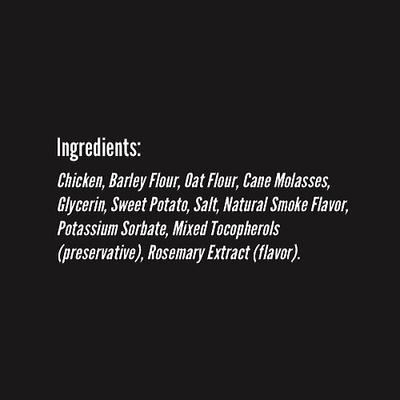 Golosinas masticables naturales de pollo seco para perros, bolsa de 5 oz