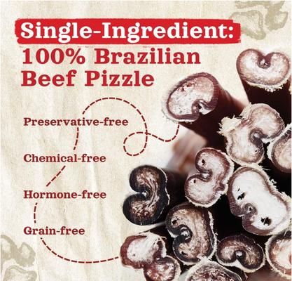 Thick Beef Bully Sticks Dog Treats, 6-in, 5 count