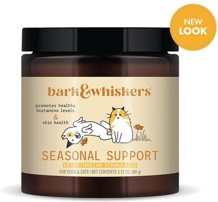 Seasonal Support Dog & Cat Supplement, 3.17-oz jar