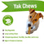 Yak Chew Small Dog Treats, 4 count
