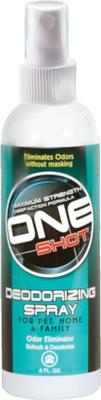 One Shot Deodorizing Dog, Cat & Home Spray, 4-fl oz bottle