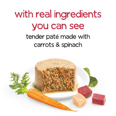 Infused Pate with Real Lamb, Chicken, Beef Variety Pack Wet Dog Food, 3-oz can, case of 24