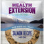 Paquete: Alimento seco con receta de salmón de Health Extension + Receta de salmón al horno con premios de col rizada para perros