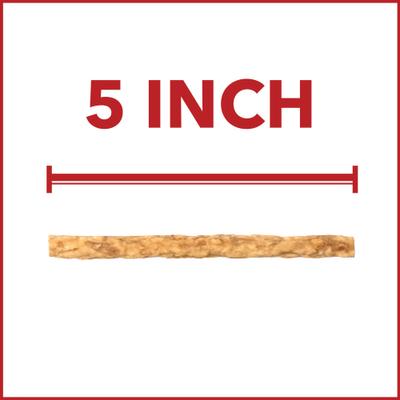 Beefhide Munchy Mini Rolls 5-inch Chicken Flavored Dog Hard Chews, 1.5-lb bag