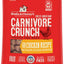 Carnivore Crunch Cage-Free Turkey Recipe Freeze-Dried Raw Dog Treats, 3.25-oz bag