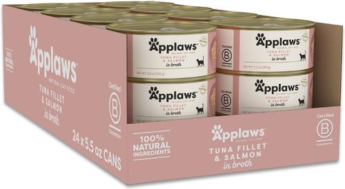 Mackerel & Sardine in Broth Wet Cat Food, 5.5-oz can, case of 24