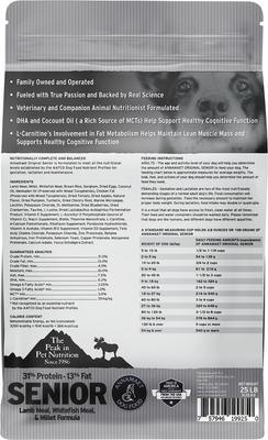 Original 31% Senior Dry Dog Food, 25-lb bag