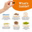 Hemp Elements Calming Bites, Extracto de Cáñamo de Amplio Espectro, Calmante, sabor Rost beef. 45 chews