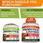 Vet Strength Probiotics & Digestive Enzymes Fiber Chew Supplement & Digestion & Gut Health for Dogs, 120 count