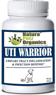 UTI WARRIOR MAX* Chronic Urinary Tract Infection & Inflammation Support* Dog Supplement, 150 count