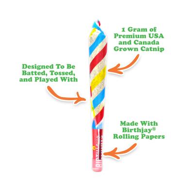 Birthjays Party Sized Catnip Joints, 1 count