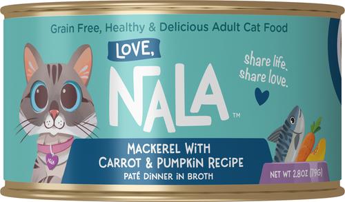 Tuna & Salmon Pate with Carrot Recipe Adult Grain-Free Wet Cat Food, 2.8-oz can, case of 12