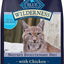 Bundle: Blue Buffalo Wilderness Chicken Recipe Dry Food + Chicken Formula Crunchy Cat Treats