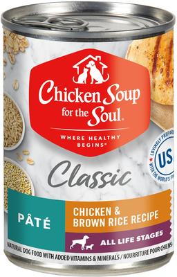 Classic Whitefish & Salmon Recipe Pate Wet Dog Food, 13-oz can, case of 12