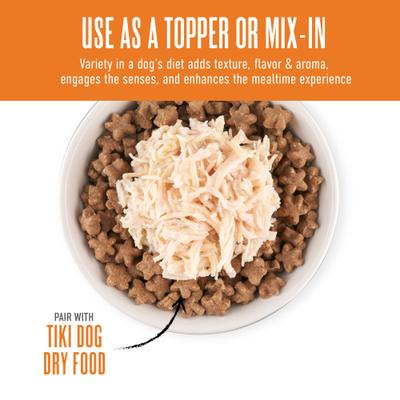 Born Carnivore Protein Booster Chicken Recipe in Broth Grain-Free Dog Food Topper, 2.1-oz pouch, case of 12