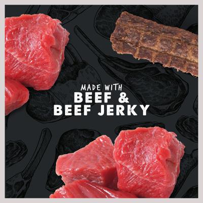 Wag More Bark Less Meat Cravers Beef Soft & Chewy Dog Treats, 5-oz bag