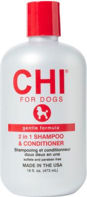 Gentle 2 in1 Dog Shampoo & Conditioner, 16-fl oz bottle