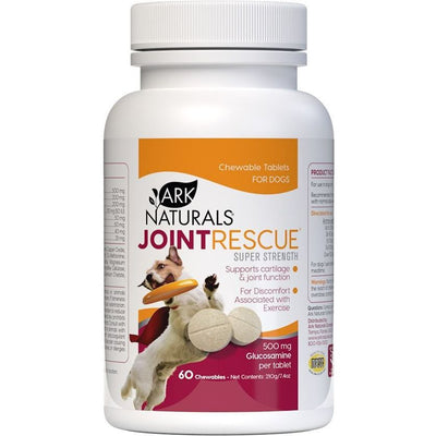 Joint Rescue Super Strength Chewable Tablets. 60 tabs. - Ark Naturals