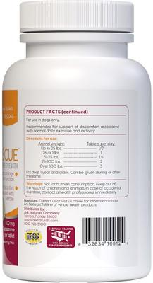 Joint Rescue Super Strength Chewable Tablet Joint Supplement for Dogs, 60 count