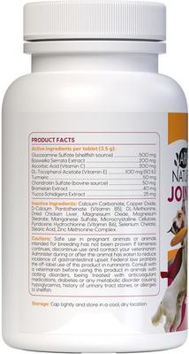 Joint Rescue Super Strength Chewable Tablet Joint Supplement for Dogs, 60 count