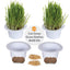 Repuestos para vasos de cultivo Cat Grass Grow Station, color blanco, 2 unidades