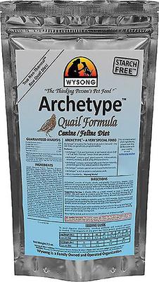 Archetype Quail Formula Freeze-Dried Raw Dog & Cat Food, 7.5-oz bag