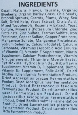 Archetype Quail Formula Freeze-Dried Raw Dog & Cat Food, 7.5-oz bag