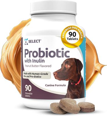 Inulin Probiotic for Dogs, 90 count