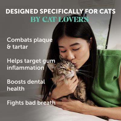 Fresh Breath Dental Powder for Cats, 60 count