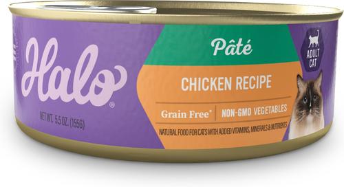Whitefish Recipe with Real Whole Whitefish Pate Grain-Free Indoor Cat Wet Cat Food, 5.5-oz can, case of 12