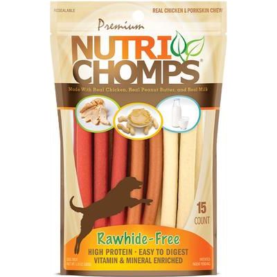 Mini golosinas para perros con sabores variados, 15 unidades