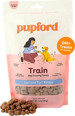 Train Surf & Turf Natural Freeze-Dried Dog Treats, 5-oz pouch