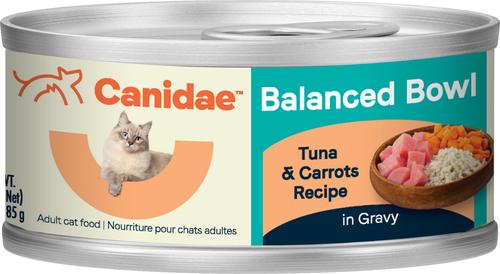 Balanced Bowl Salmon & Sweet Potato Recipe in Gravy Wet Cat Food, 3-oz can, case of 24