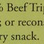 Nothing but Natural Beef Tripe Gently Dried Dog & Cat Treats, 3.5-oz bag