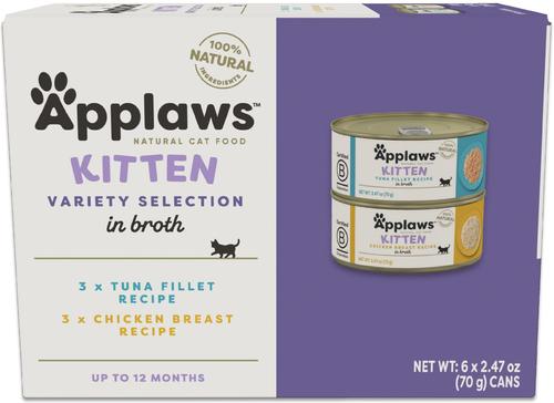 Kitten Variety Pack Wet Cat Food, 2.47-oz, case of 6