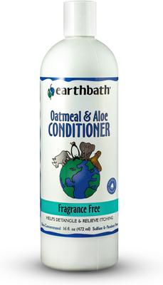 Oatmeal & Aloe Fragrance Free Dog & Cat Conditioner, 16-fl oz bottle