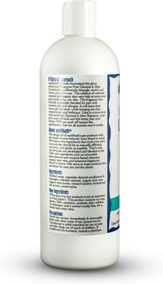 Oatmeal & Aloe Fragrance Free Dog & Cat Conditioner, 16-fl oz bottle