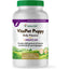 NaturVet VitaPet Puppy Plus Breath Aid para cachorros, frasco de 60 tabletas masticables