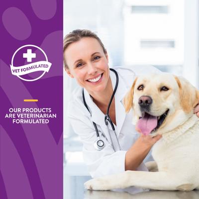 NaturVet, VitaPet Puppy Plus Breath Aid, tabletas multivitamínicas con minerales y apoyo al aliento para cachorros, 60 unidades