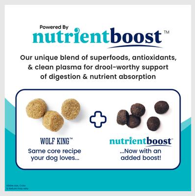 Large Breed Gut Health Real Bison & Brown Rice Whole Grain Dry Dog Food, 22-lb bag