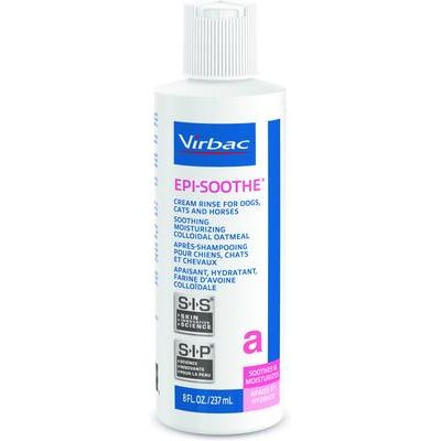 Crema de enjuague para mascotas Epi-Soothe, botella de 8 onzas líquidas