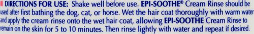 Epi-Soothe Pet Cream Rinse, 8-fl oz bottle